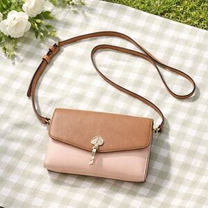 NWOT Marti color block pebbled leather Kate Spade strap inside!